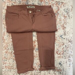 Paris Blues stretch Mauve jeans ankle stretch